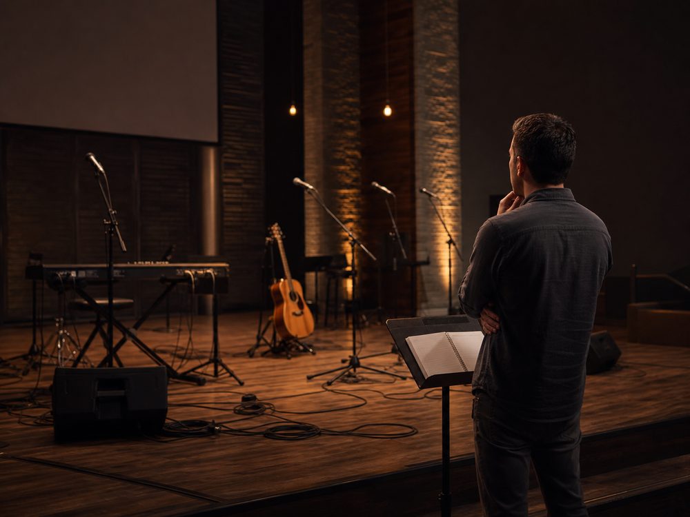 Image representing the challenge of organizing a worship ministry with excellence